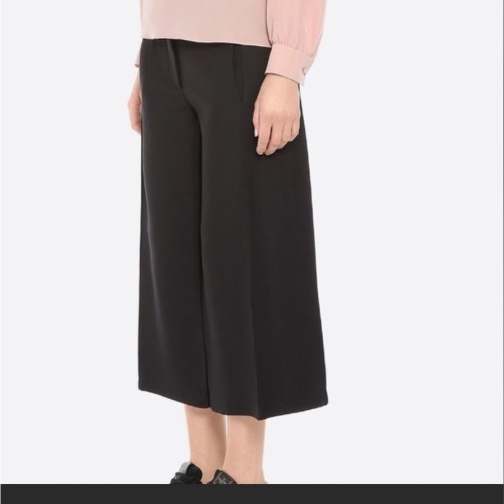 Valentino Crepe Couture culotte pants.